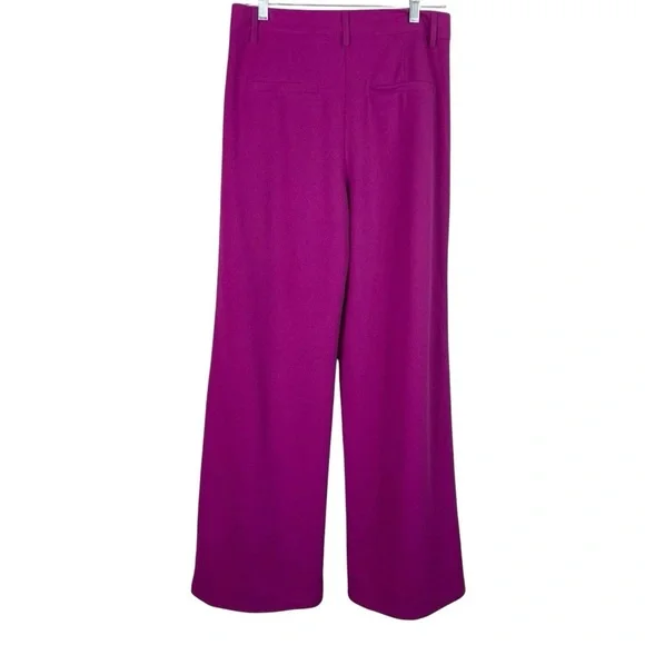 Pink Wide Leg Pants - Picture 3 of 5